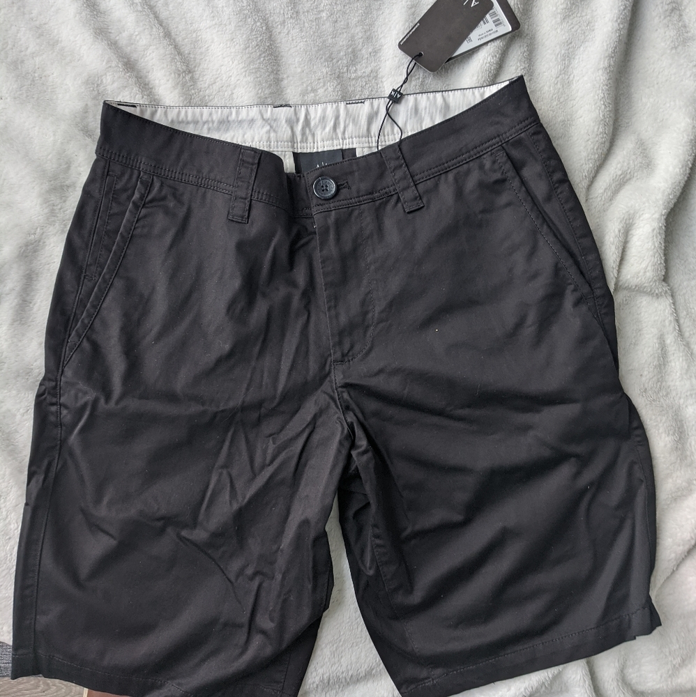 Armani Exchange Black Shorts Mens